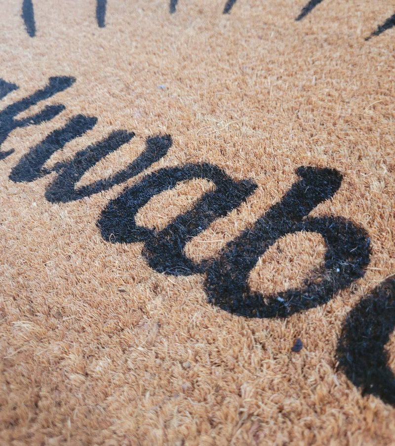 Paillasson Akwaba - Bienvenue en Akan