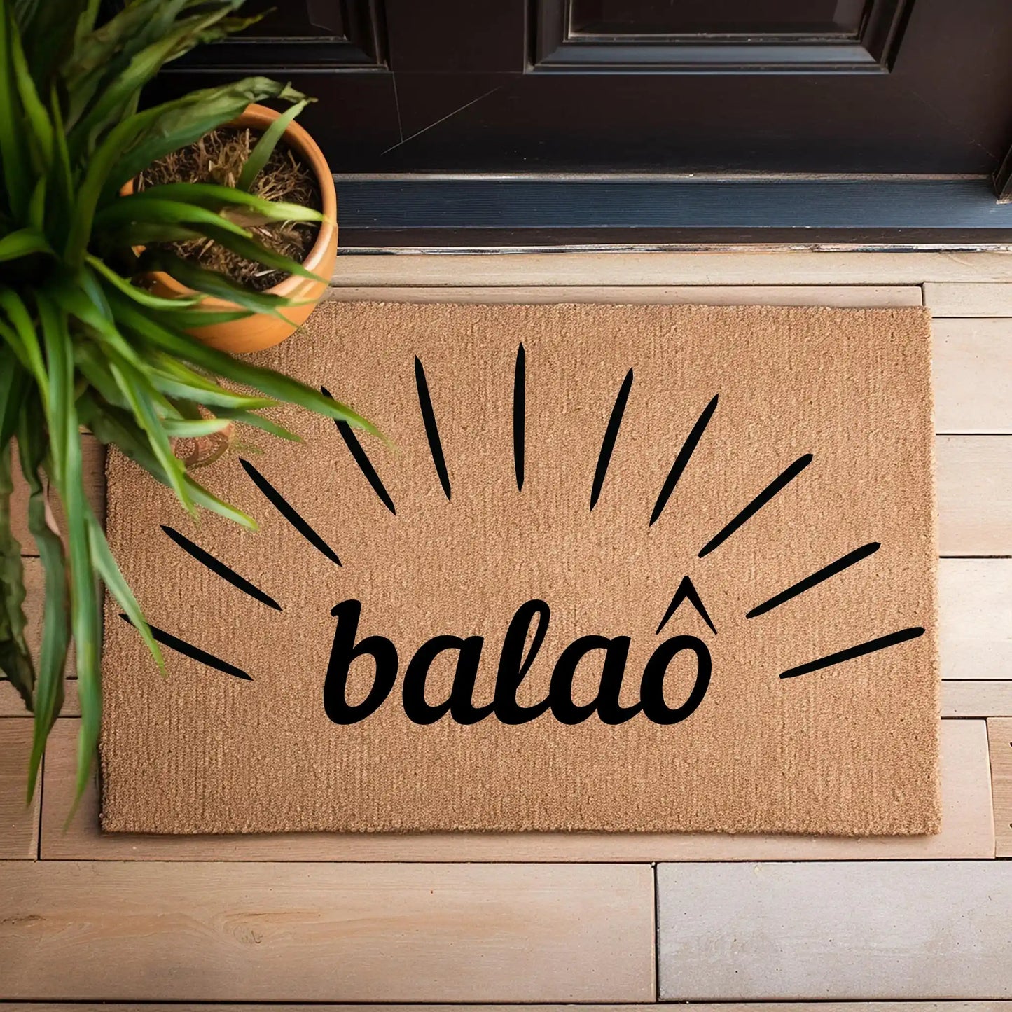 Paillasson Balaô - Salutation en Sangho