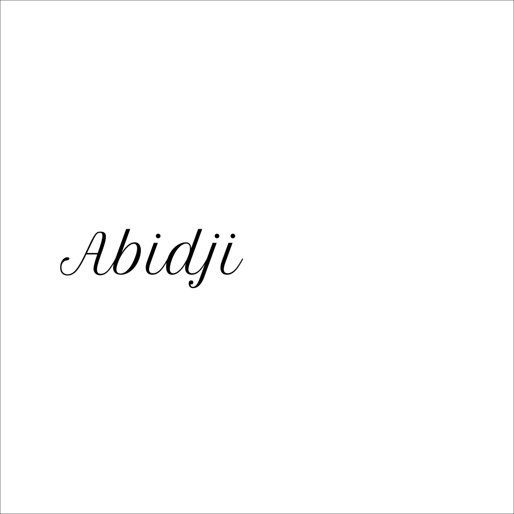 Merci en Abidji -Affiche " Bia"