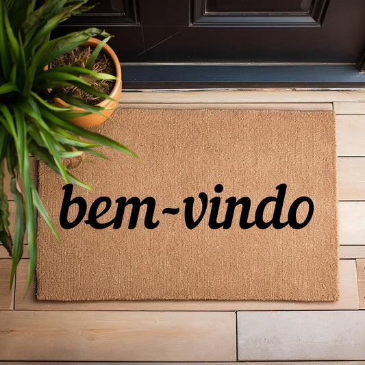 Paillasson Bem-Vindo - Bienvenue en Portugais