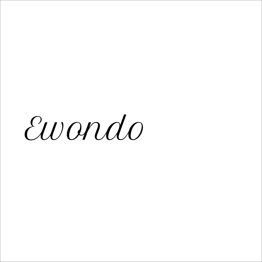 Affiche Amour en Ewondo  "Eding" - 30x40 cm