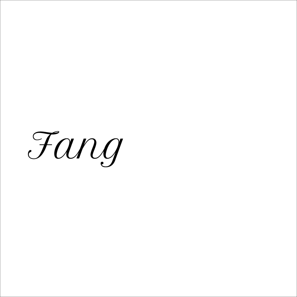 Love in Fang - "Edzing" poster,  30x40 cm