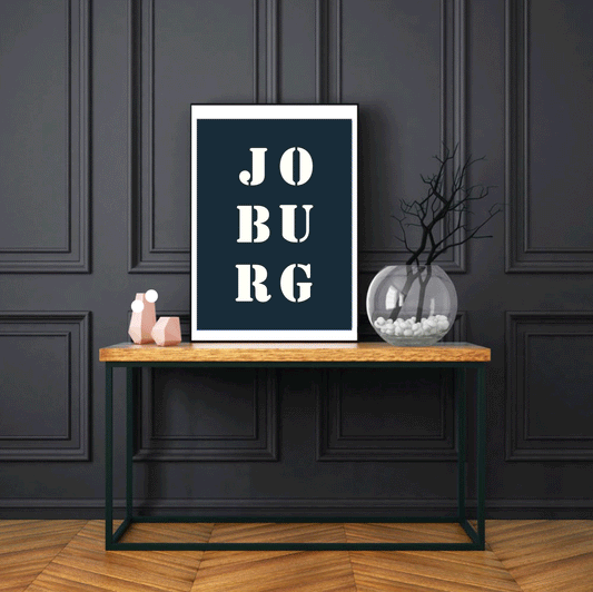 "Johannesburg" poster - 30x40 cm