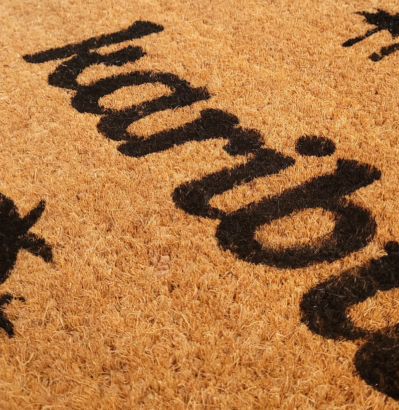 Paillasson Karibu - Bienvenue en Kiswahili, Shikomori et Shimaoré