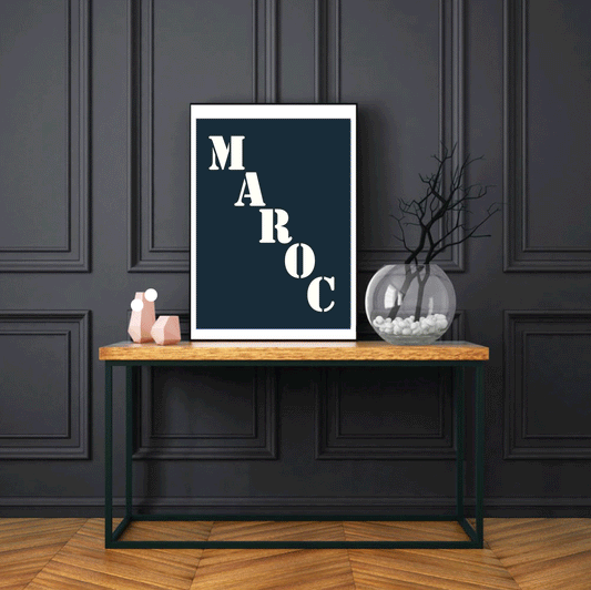"Morocco" poster 30x40 cm