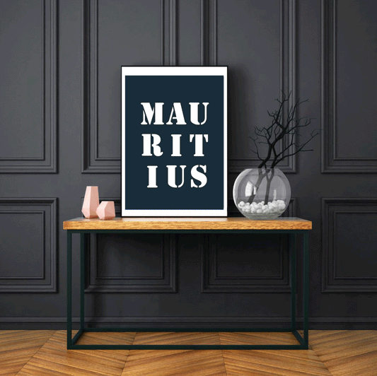 "Mauritius" poster - 30x40 cm