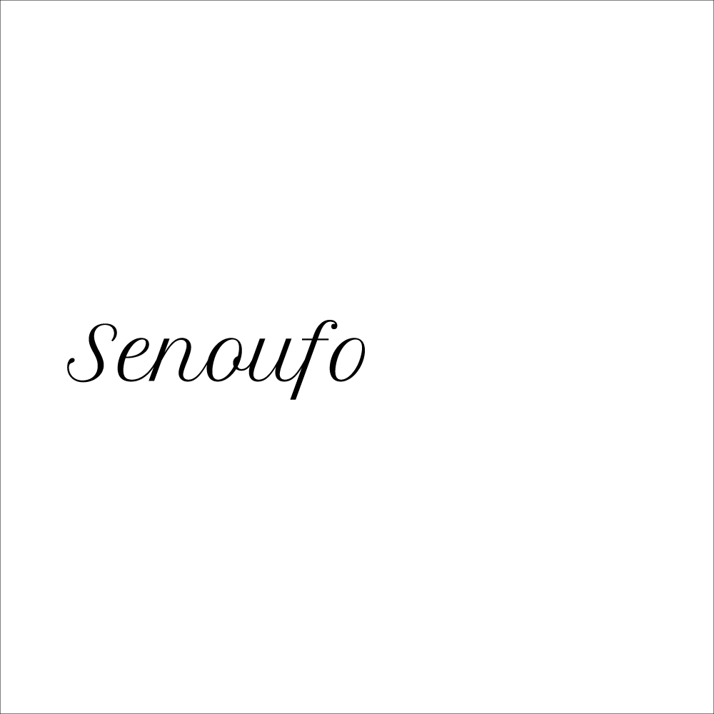 Affiche "Kéné" - "Bonjour" en Sénoufo