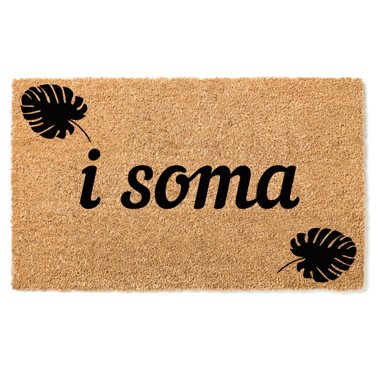 "I sooma" door mat - Greeting in Malinké
