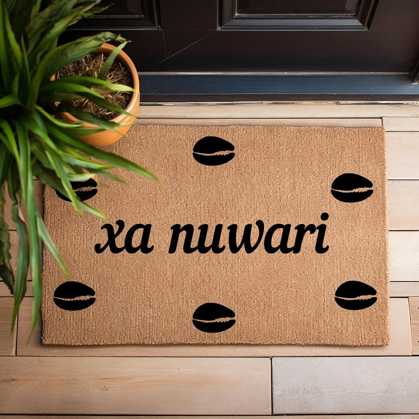 Paillasson Xa nuwari - Bienvenue en Soninké