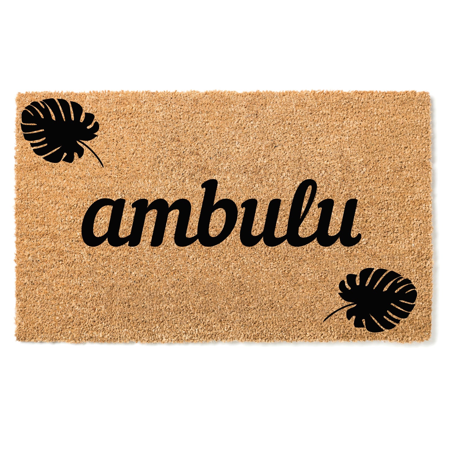 "Ambulu" door mat - Greeting in Téké