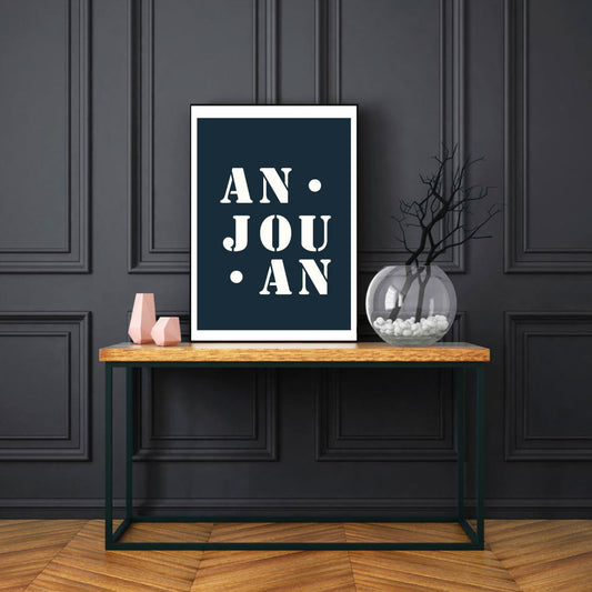 "Anjouan" poster - 30x40 cm