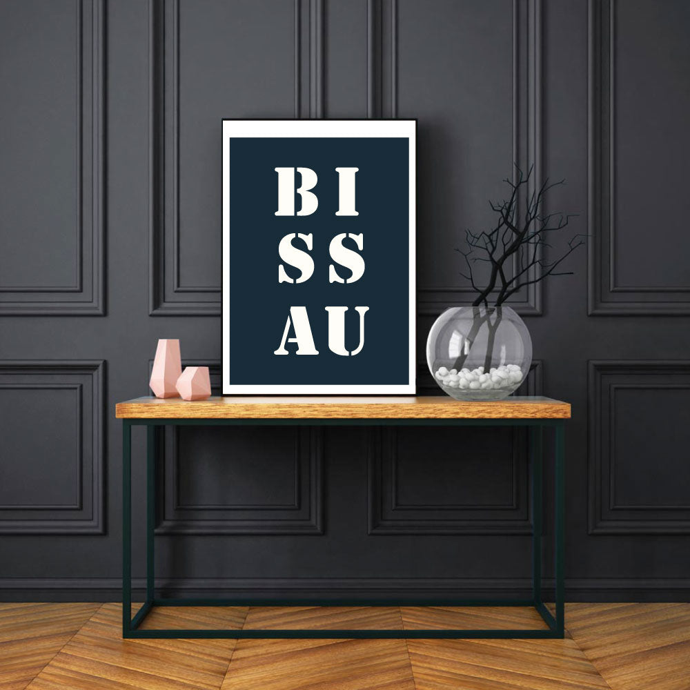 "Bissau" poster - 30x40 cm