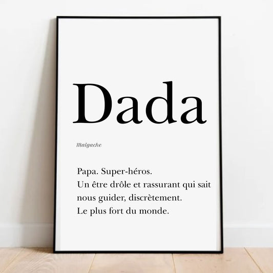 Dad in Malagasy -  "Dada" 