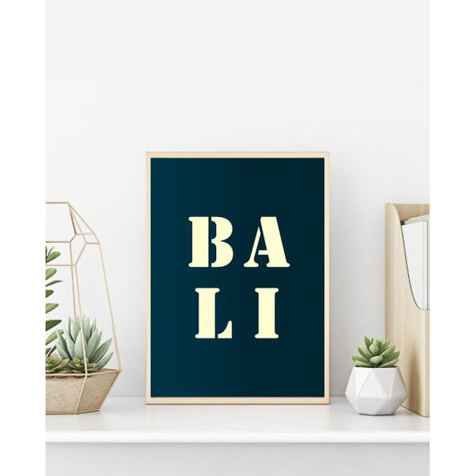 "Bali" poster - 30x40 cm