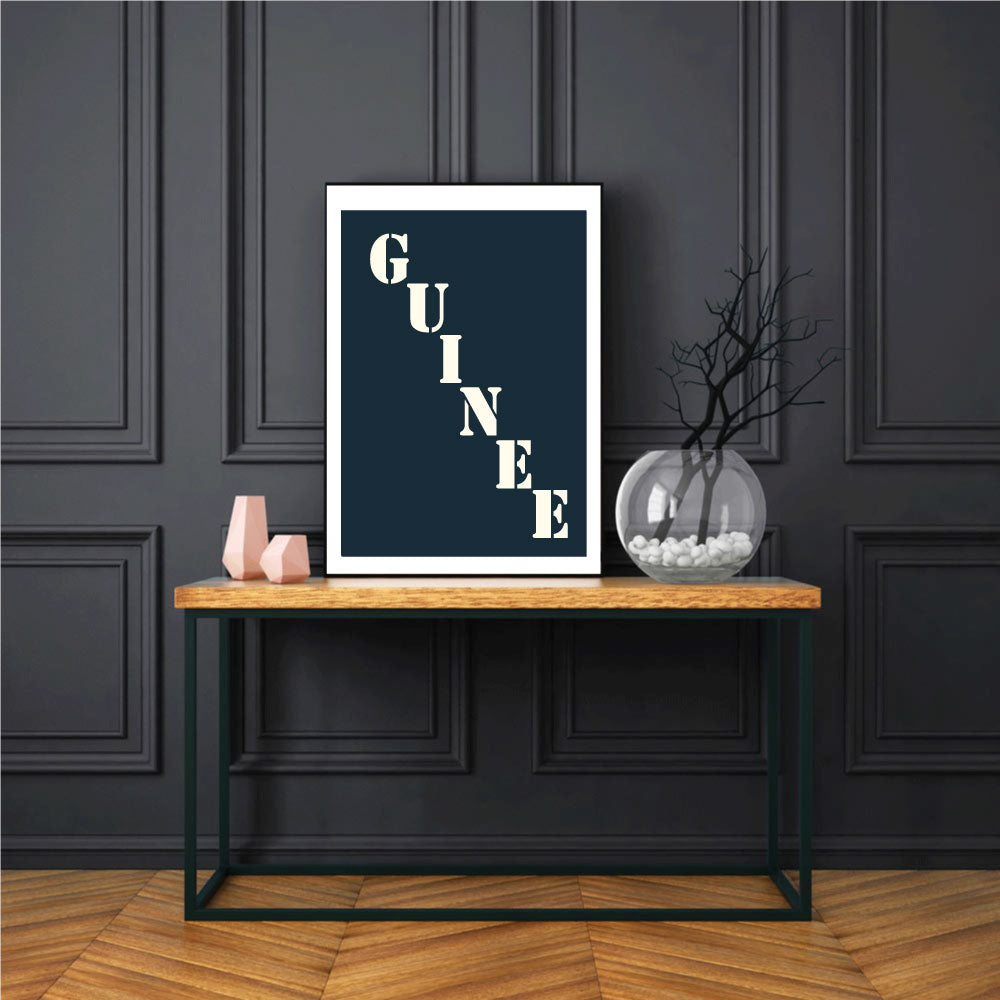"Guinea" poster - 30x40 cm