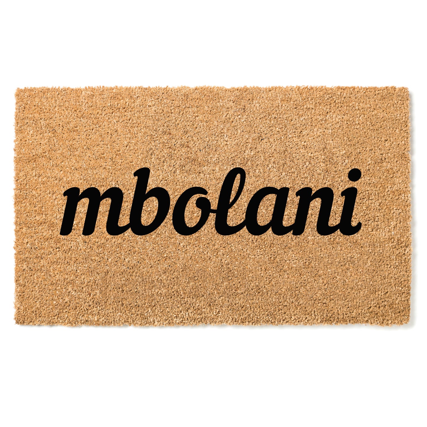 "Mbolani" doormat - Greeting in Nzebi, Akele