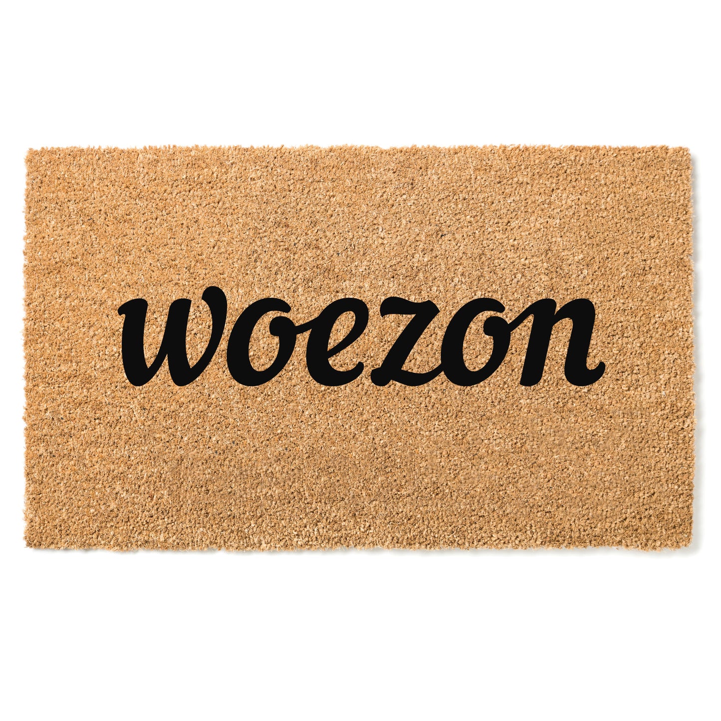 "Woezon" door mat - "Welcome" in Ewe - l 33 cm x L 55 cm