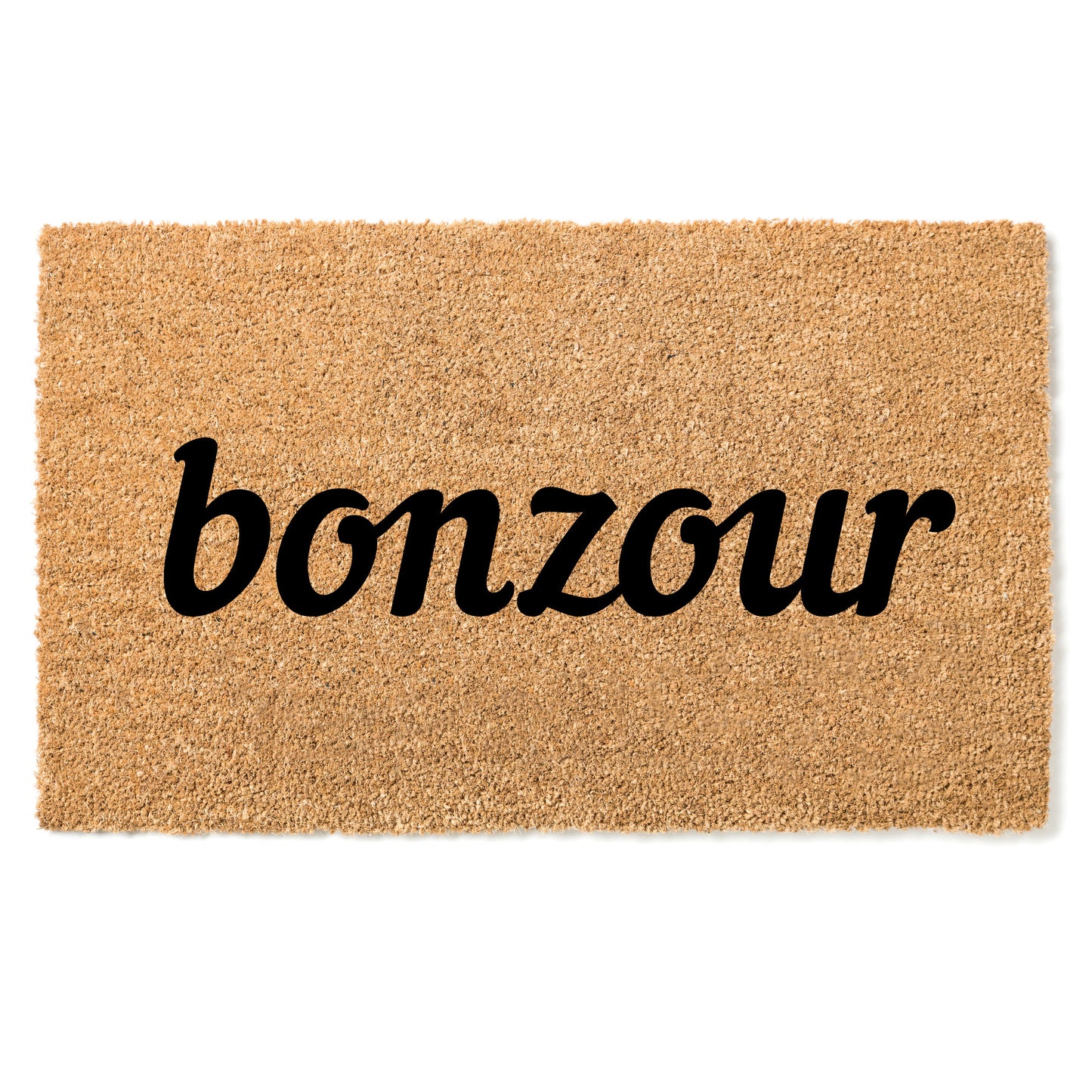 Paillasson Bonzour - "Bienvenue" Créole Réunionnais, Mauricien, Seychellois