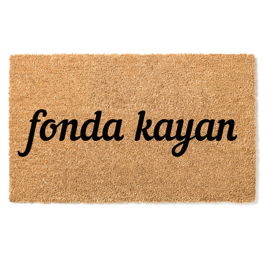 Paillasson Fonda Kayan - Bienvenue en Songhai