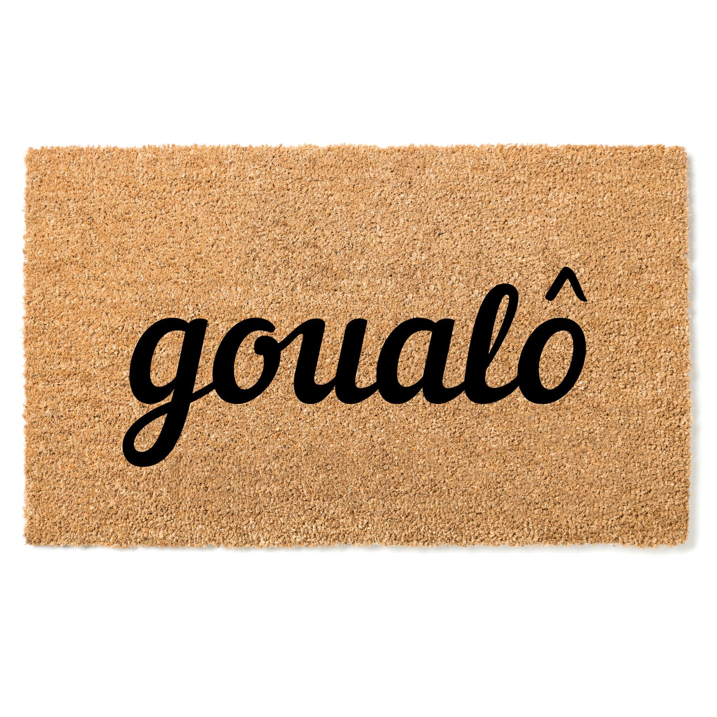 "Goualô" door mat - Greeting in Koulango