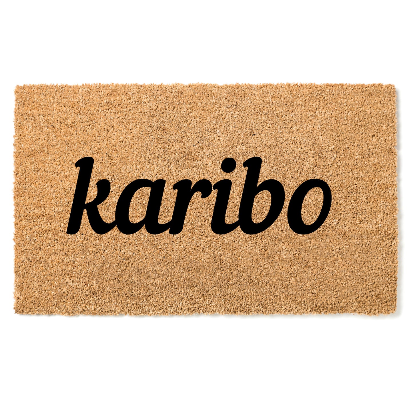 "Karibo" door mat - "Welcome" in Shibushi
