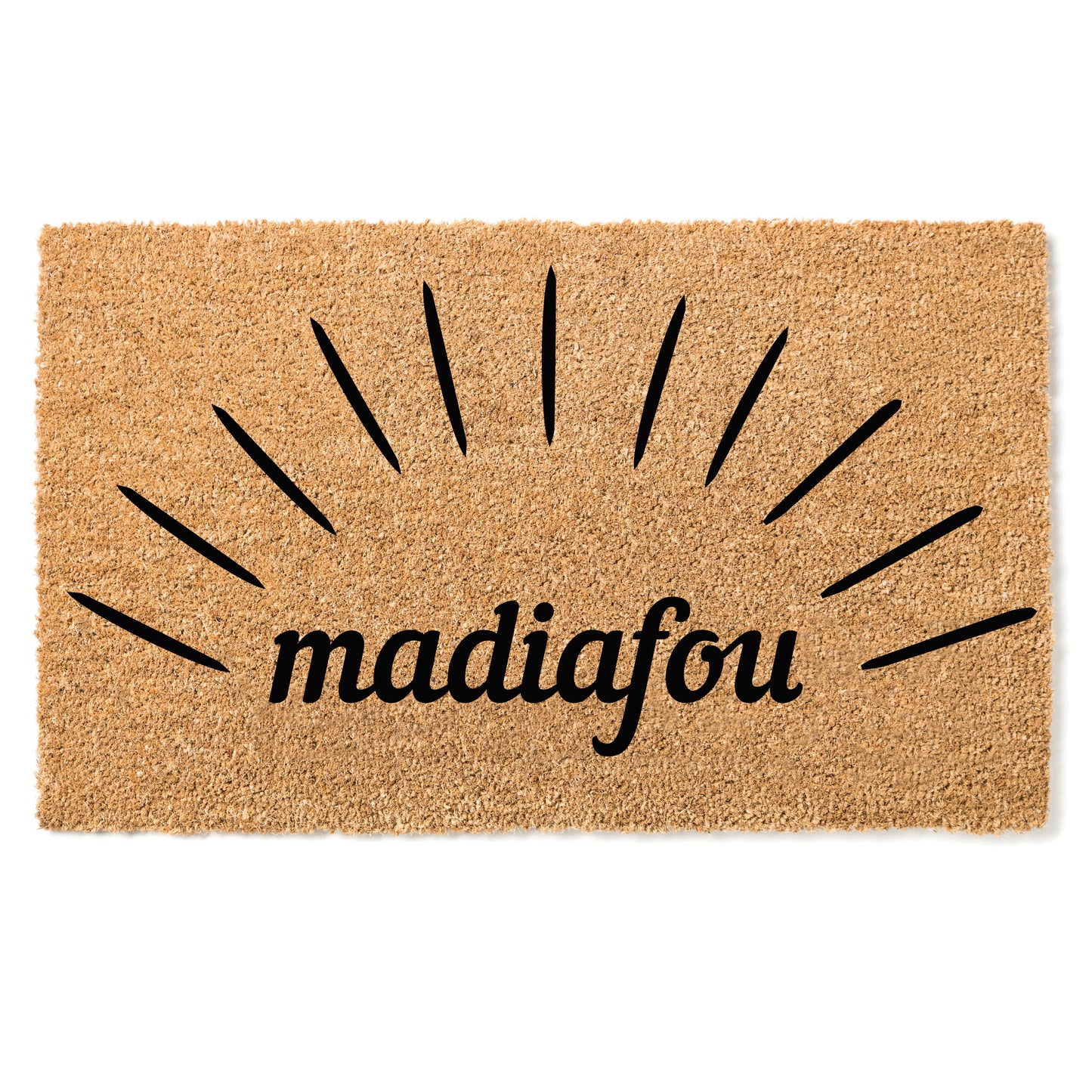 Madiafou door mat - Greeting in Tamasheq