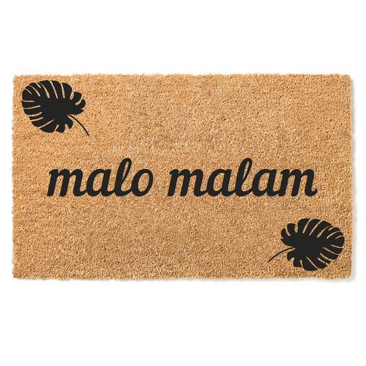 Malo malam door mat - "Welcome" in Bassa