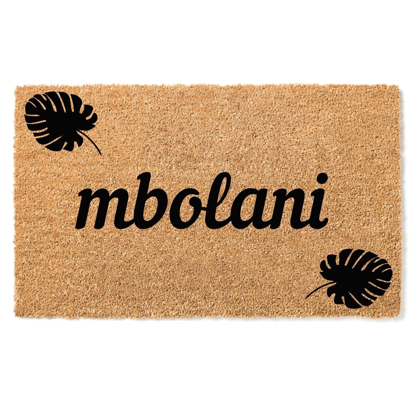 "Mbolani" doormat - Greeting in Nzebi, Akele