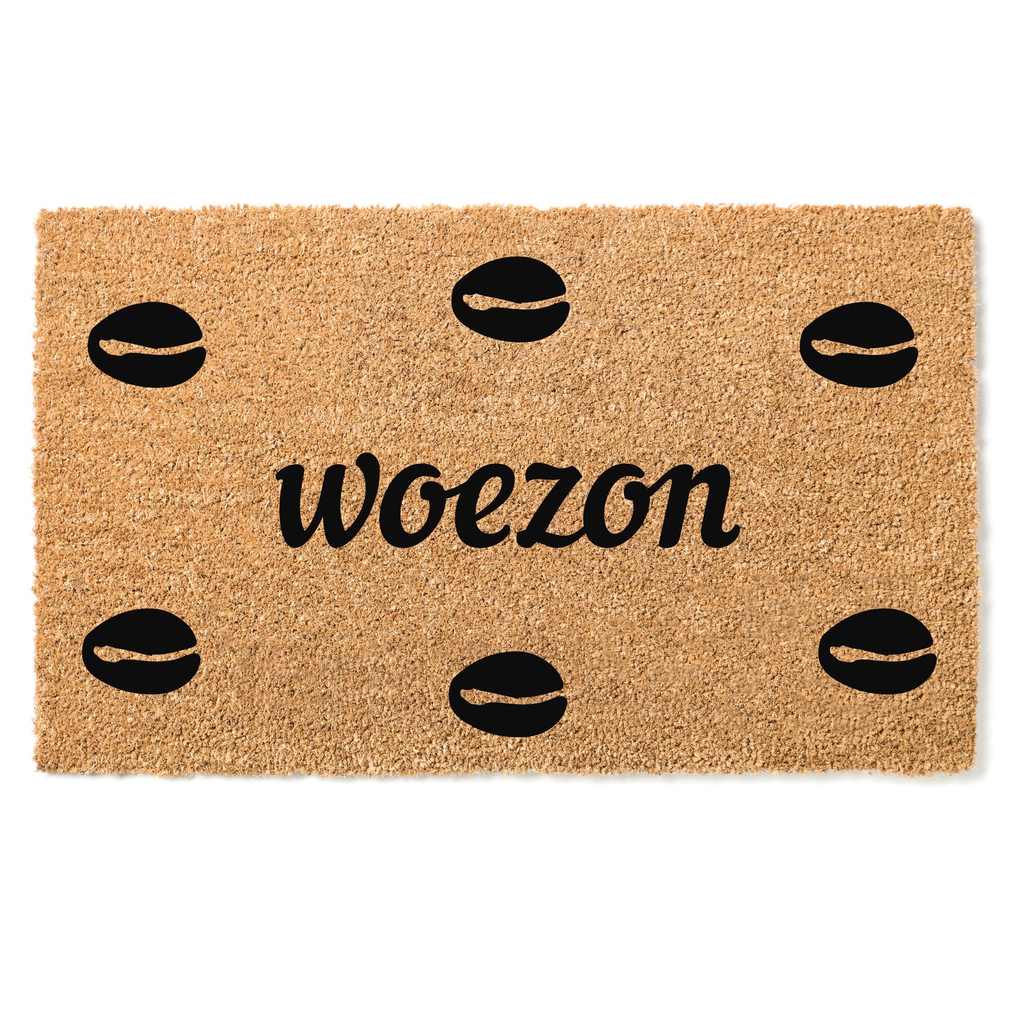 "Woezon" door mat - "Welcome" in Ewe - l 33 cm x L 55 cm