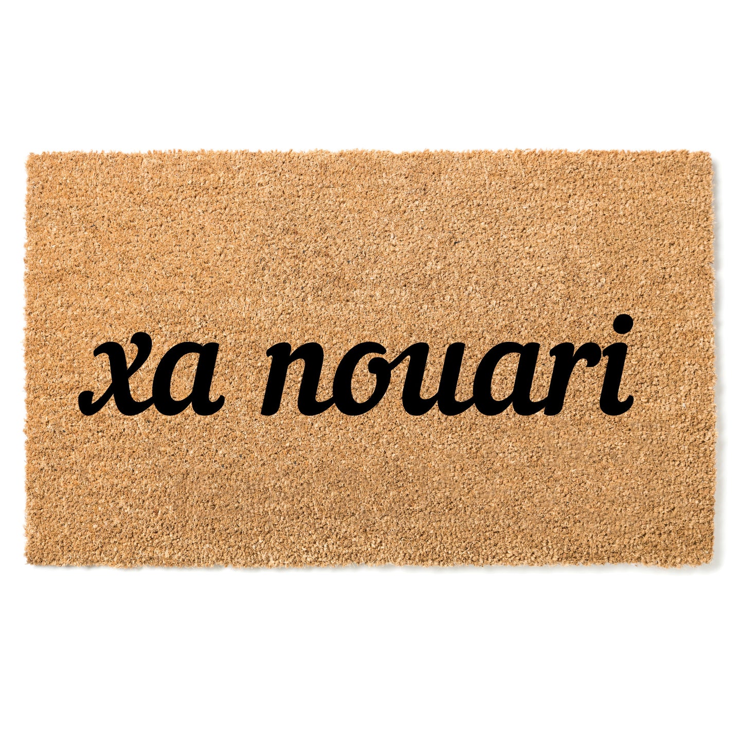 "Xa Nouari" door mat - "Welcome" in Soninke